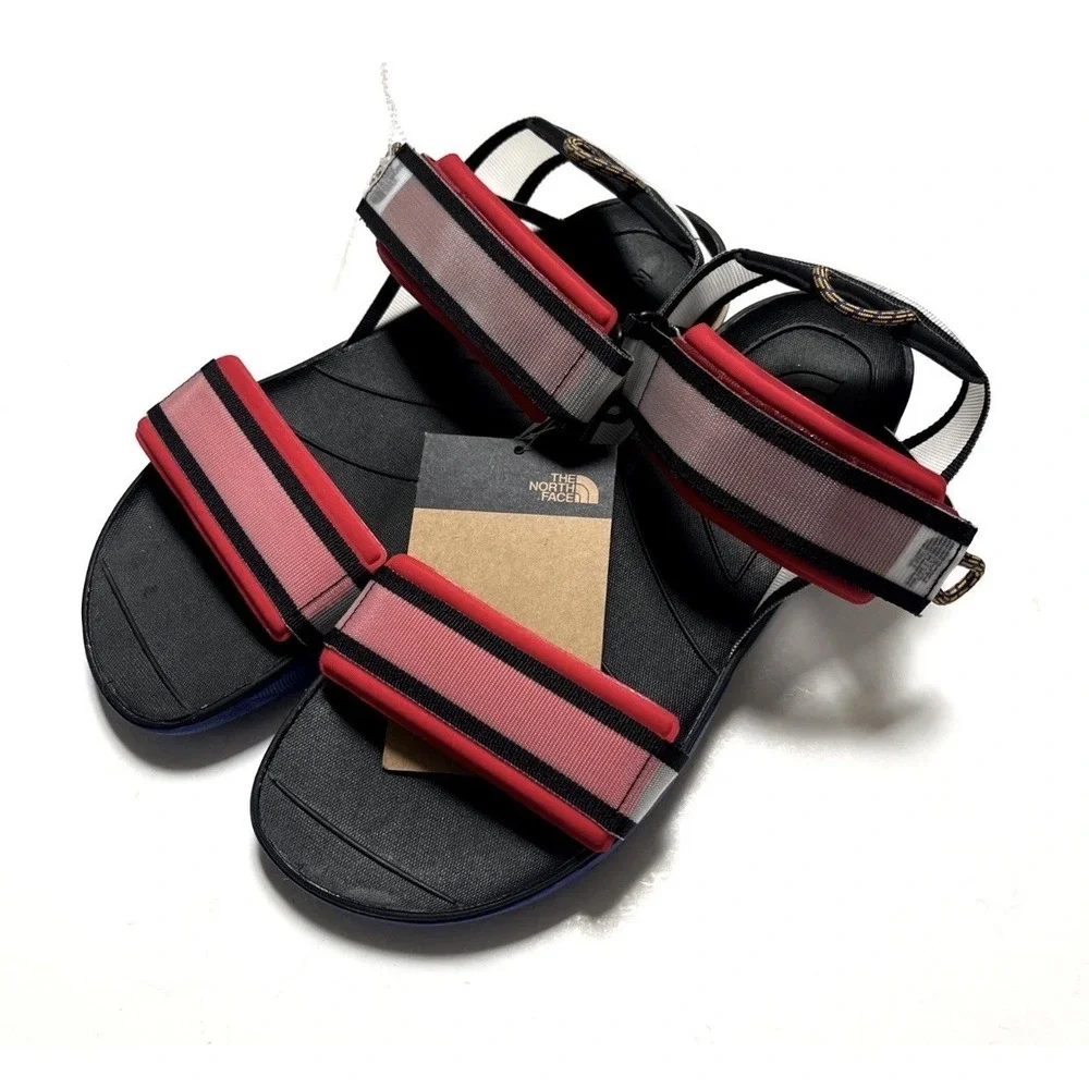 Men Size 12 The North Face Skeena Sport Sandals Red Black Water Friendly Outdoor
